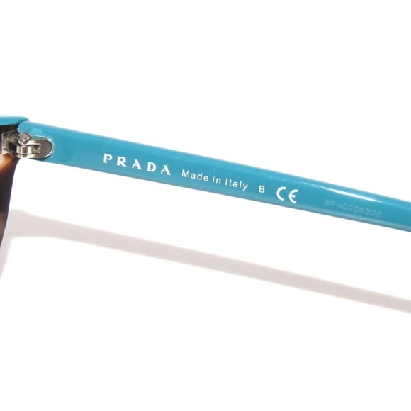 Prada 13VV 13 10 475-1O1 51 Spotted Brown Opal Green Eyeglasses - Picture 6 of 6